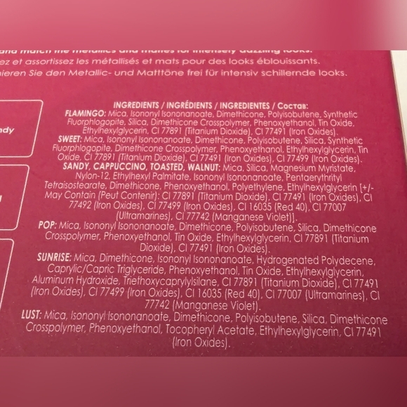 Ciate London Cranberry 9 Piece Eyeshadow Palette 0.38 Oz - Picture 10 of 11